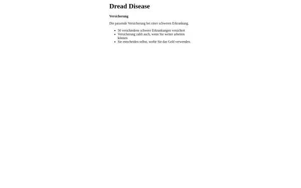 dreaddisease.de