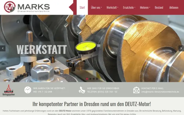 www.marks-dieselmotorentechnik.de
