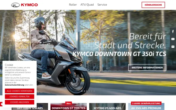 www.kymco.de