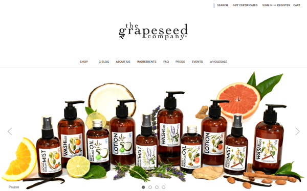 www.thegrapeseedcompany.com