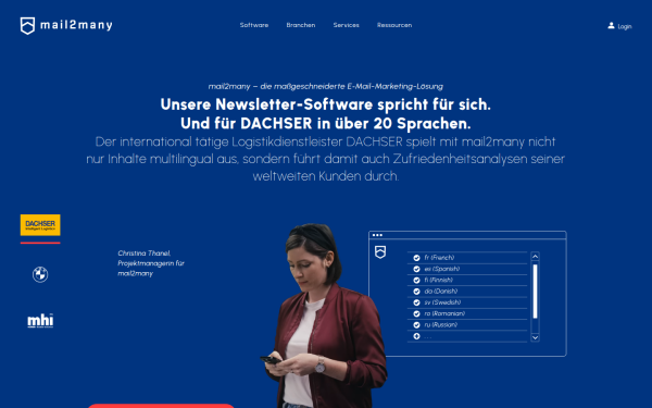 www.mail2many.de