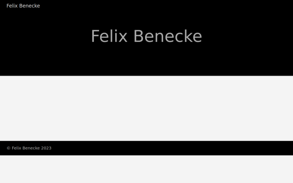 felixbenecke.de
