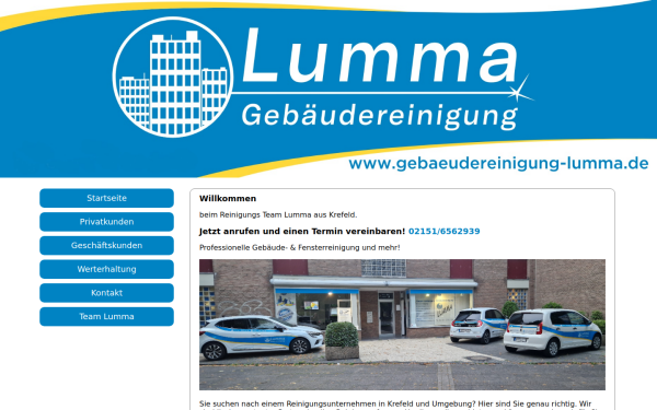 gebaeudereinigung-lumma.de