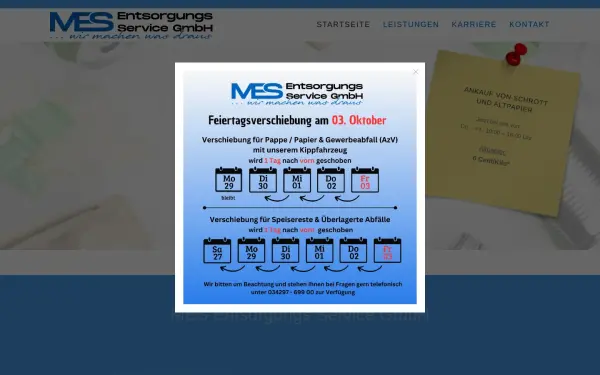 www.mes-entsorgungsservice.de