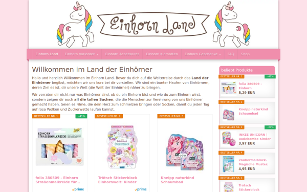 einhorn-land.info