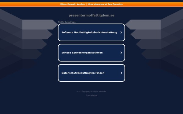 presentermotfattigdom.se