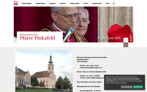 www.pfarrepinkafeld.at