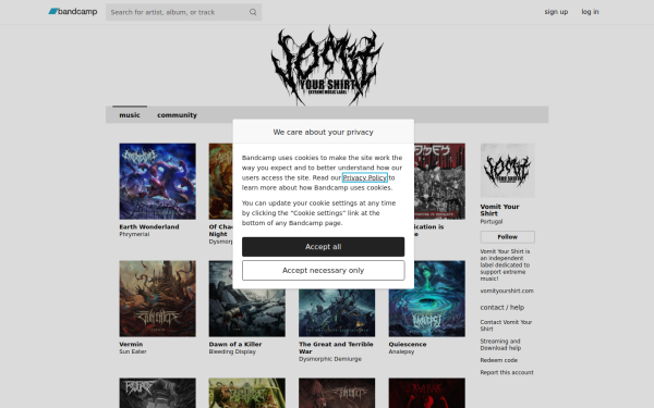 vomityourshirt.bandcamp.com