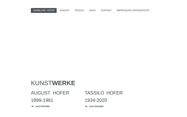 sammlunghofer.de
