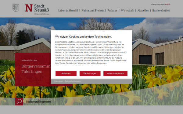 www.neusaess.de