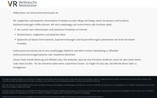 www.verbraucherrezensionen.de