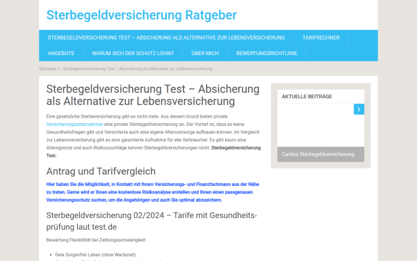 sterbeversicherungen-testsieger.de
