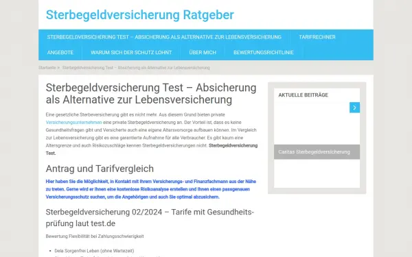 sterbeversicherungen-testsieger.de