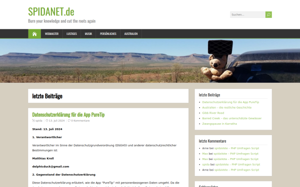 www.spidanet.de