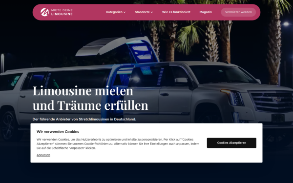 www.mietedeinelimo.de