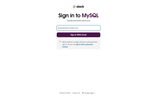 mysqlcommunity.slack.com
