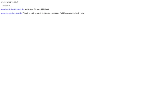 merkertweb.de