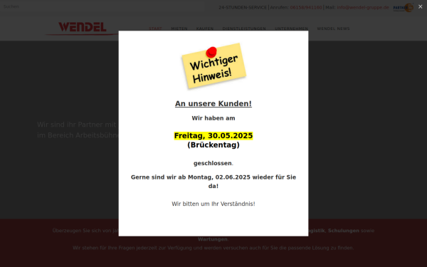 www.wendel-arbeitsbuehnen.de