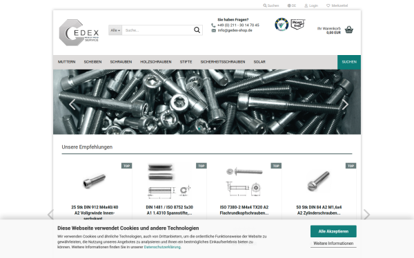 www.gedex-shop.de