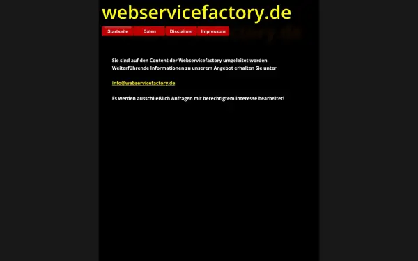 www.webservicefactory.de