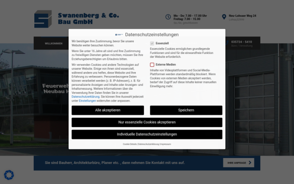 www.swanenbergbau.de