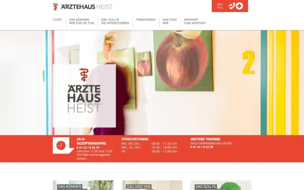 www.aerztehaus-heist.de