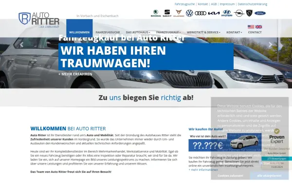 www.auto-ritter.de