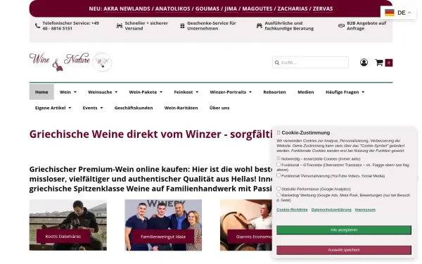 www.griechenlandweine.de