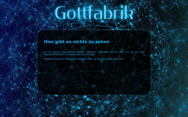 www.gottfabrik.de