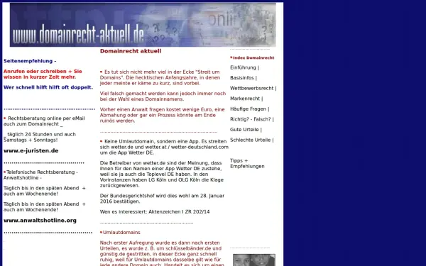 domainrecht-aktuell.de