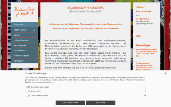 musikwerkstatt-abensberg.de