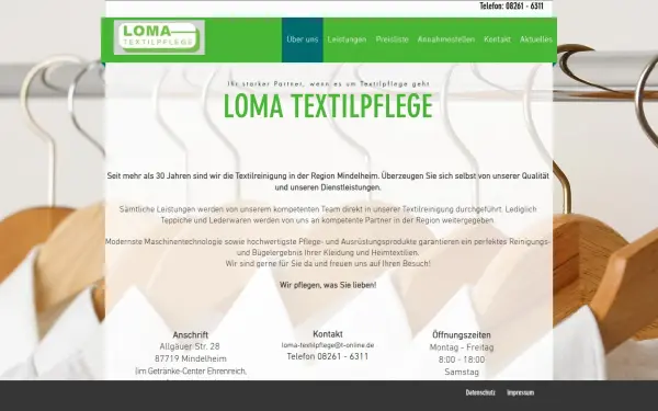 www.loma-textilpflege.de