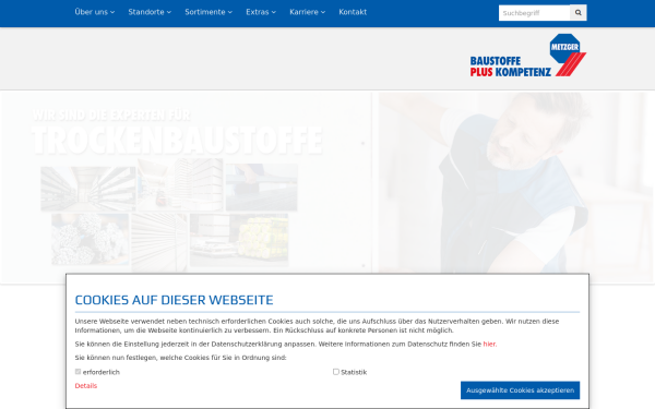 www.metzgerbaustoffe.de