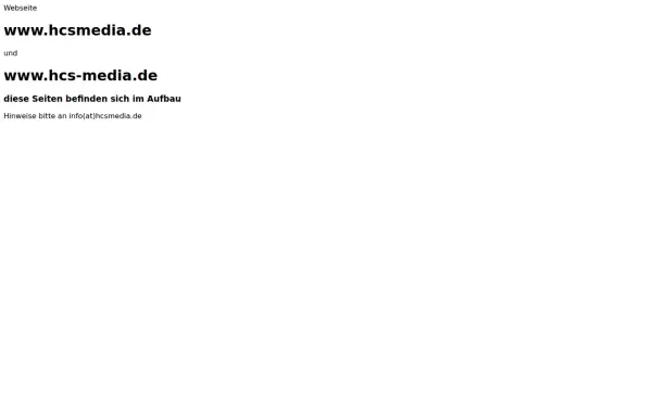 hcsmedia.de