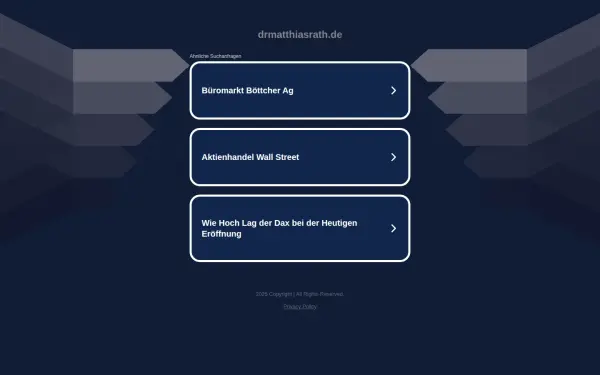 drmatthiasrath.de