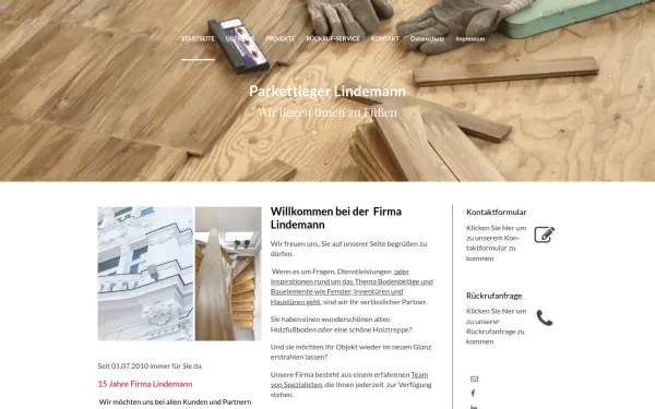 lindemannparkettleger.de