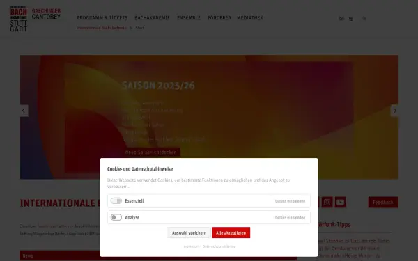 www.bachakademie.de