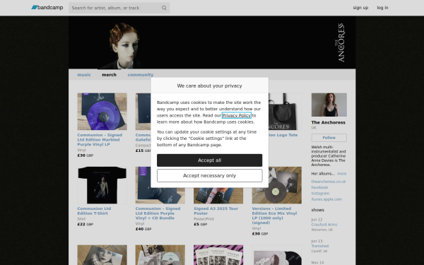 iamtheanchoress.bandcamp.com