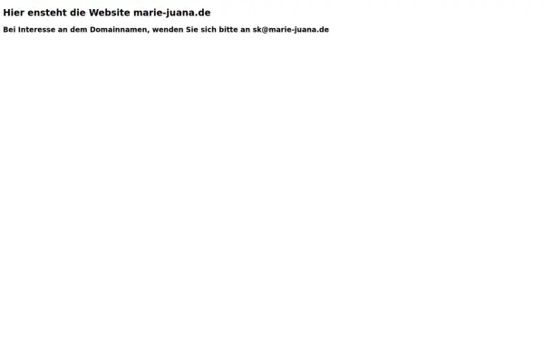 marie-juana.de