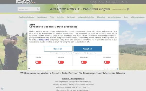 www.archerydirect-shop.de