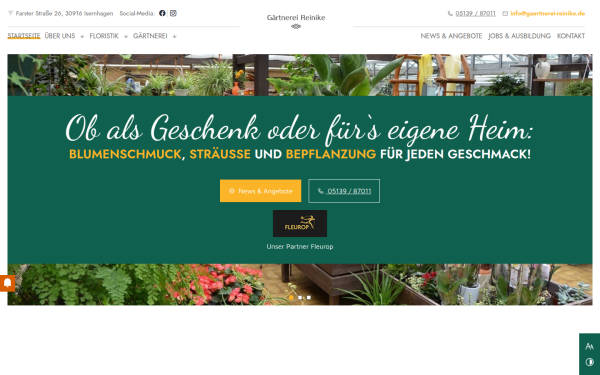 www.gaertnerei-reinike.de