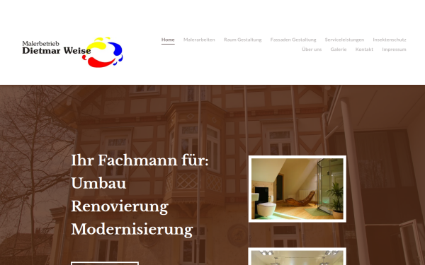 www.malerbetrieb-weise.de