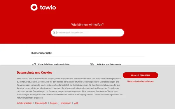 hilfe.towio.com
