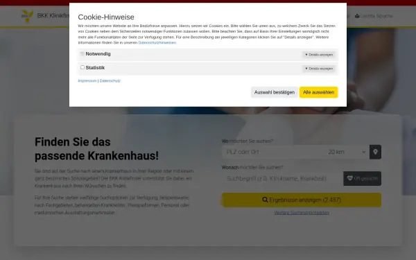 klinikfinder.bkk-dachverband.de