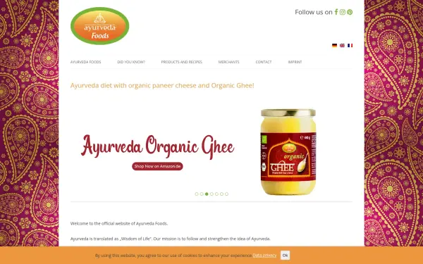 www.ayurveda-foods.com