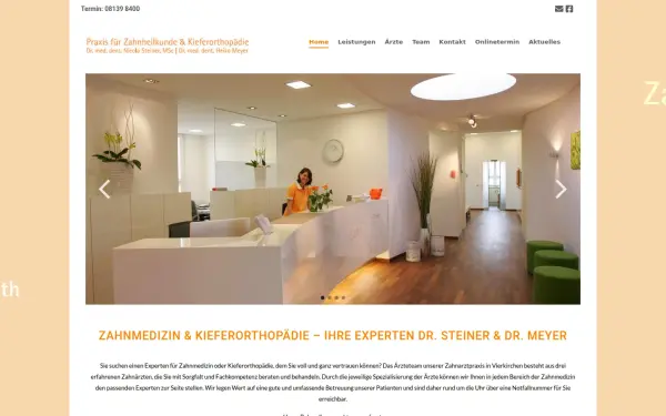 www.zahnaerzte-dachau.com