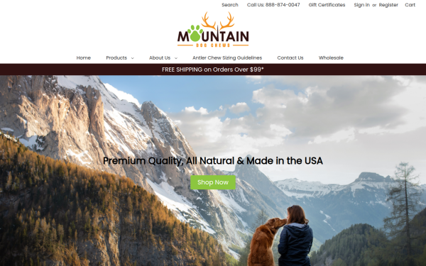 www.mountaindogchews.com