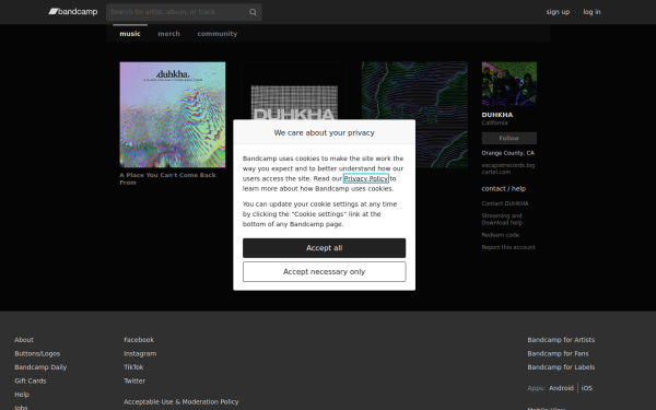 duhkha.bandcamp.com