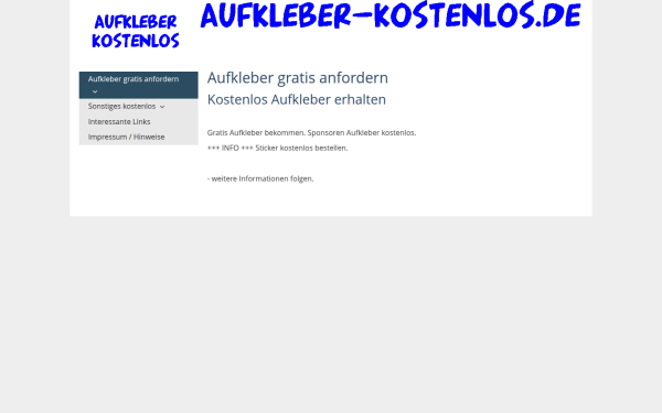 www.aufkleber-kostenlos.de