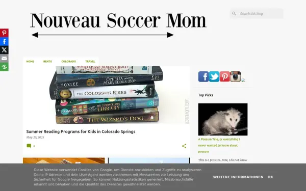 www.nouveausoccermom.com